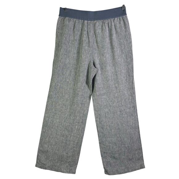 LANDS END Mid Rise Wide Legged Linen Pants Womens Size 16 - Picture 5 of 9